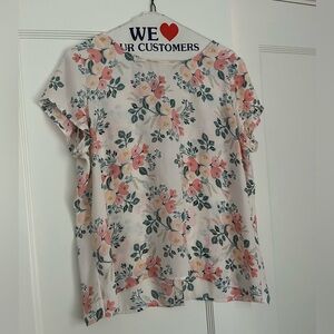 Rifle Paper Co. silky floral shirt